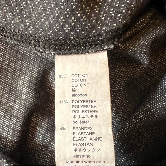 Gap Fit Gray Black White Diamond Dot Print Leggings - Picture 6 of 6